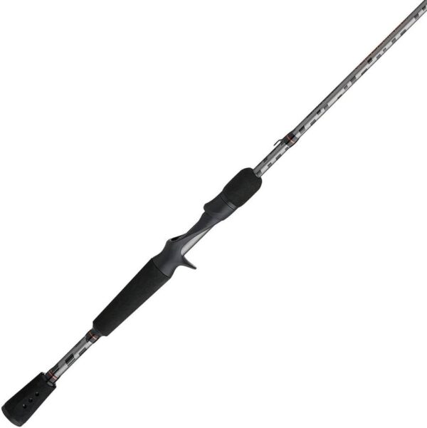 Casting Fishing Rod, 1-Piece Graphite Fishing Rod for Freshwater or Saltwater Fishing, Shock Absorbing Tip